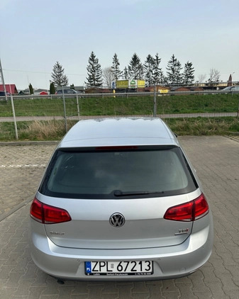 Volkswagen Golf cena 37000 przebieg: 239000, rok produkcji 2014 z Szczecin małe 106